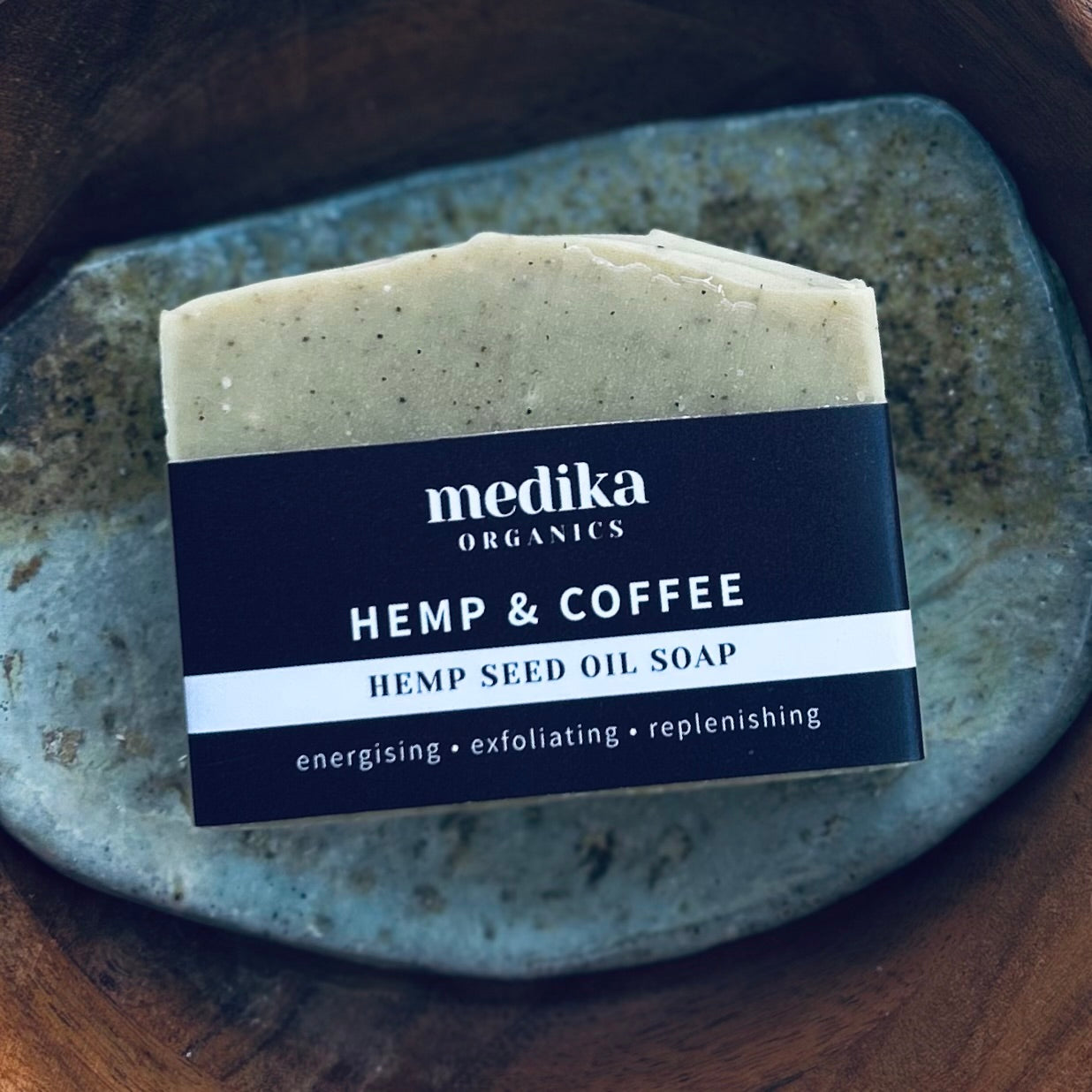 Hemp & Coffee - Hemp Seed Oil Soap 130g