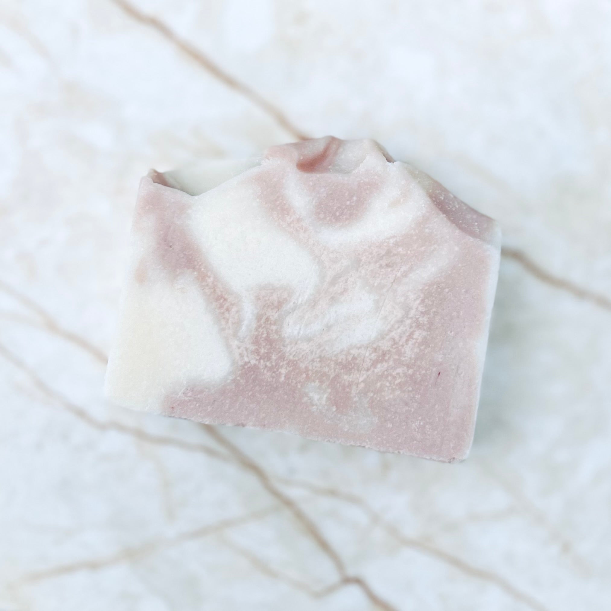 Citrus Salt Bar - Handmade Salt Soap with Rose Clay & Grapefruit