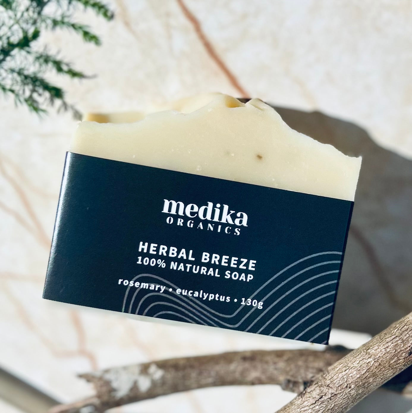 Herbal Breeze Natural Soap - Kaolin Clay & Coconut Milk