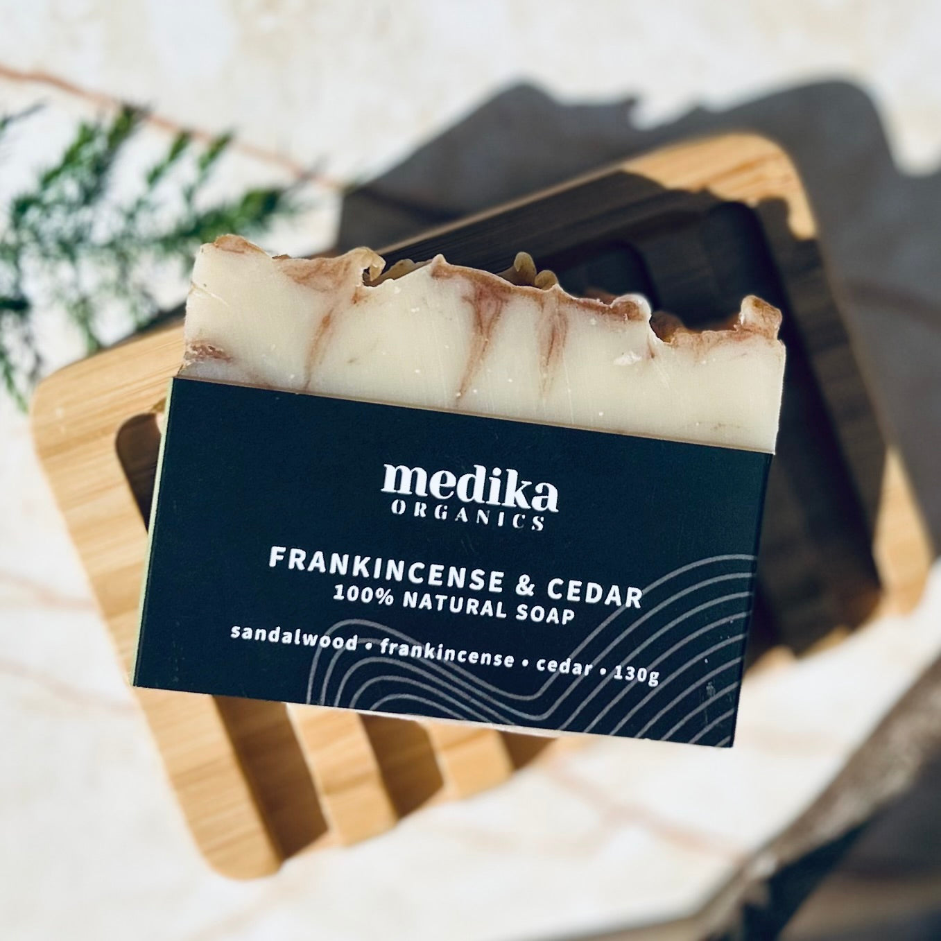 Frankincense & Cedar Natural Soap