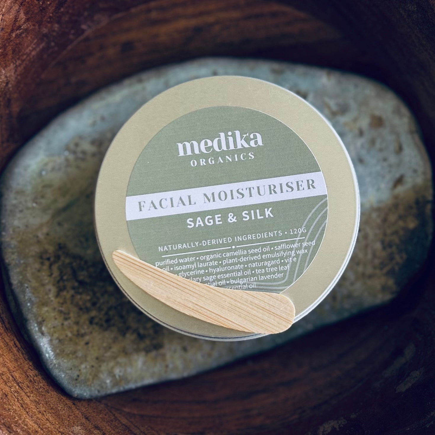 Sage & Silk Facial Moisturiser 120g