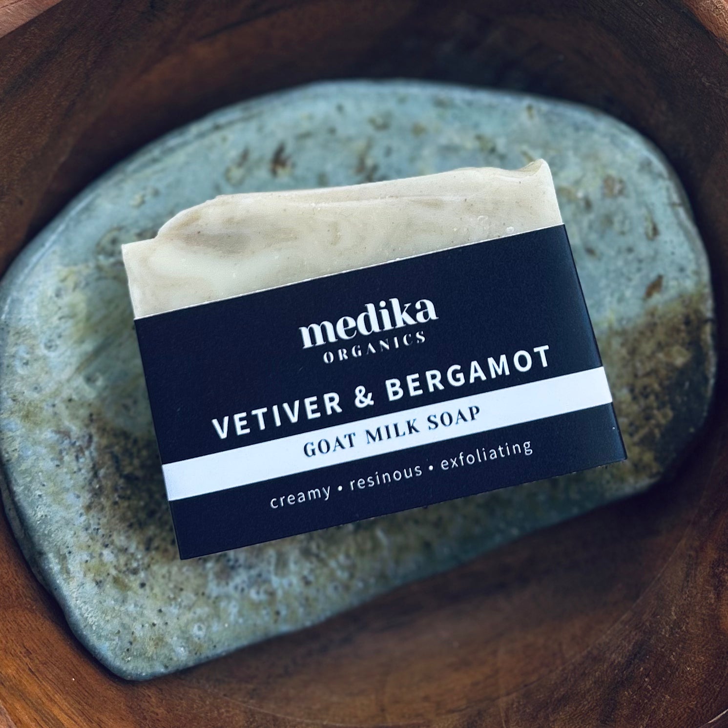 Vetiver & Bergamot - Goat Milk Soap 130g