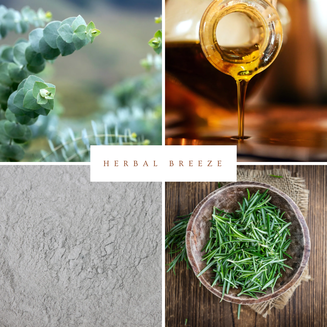 Herbal Breeze Natural Soap - Kaolin Clay & Coconut Milk
