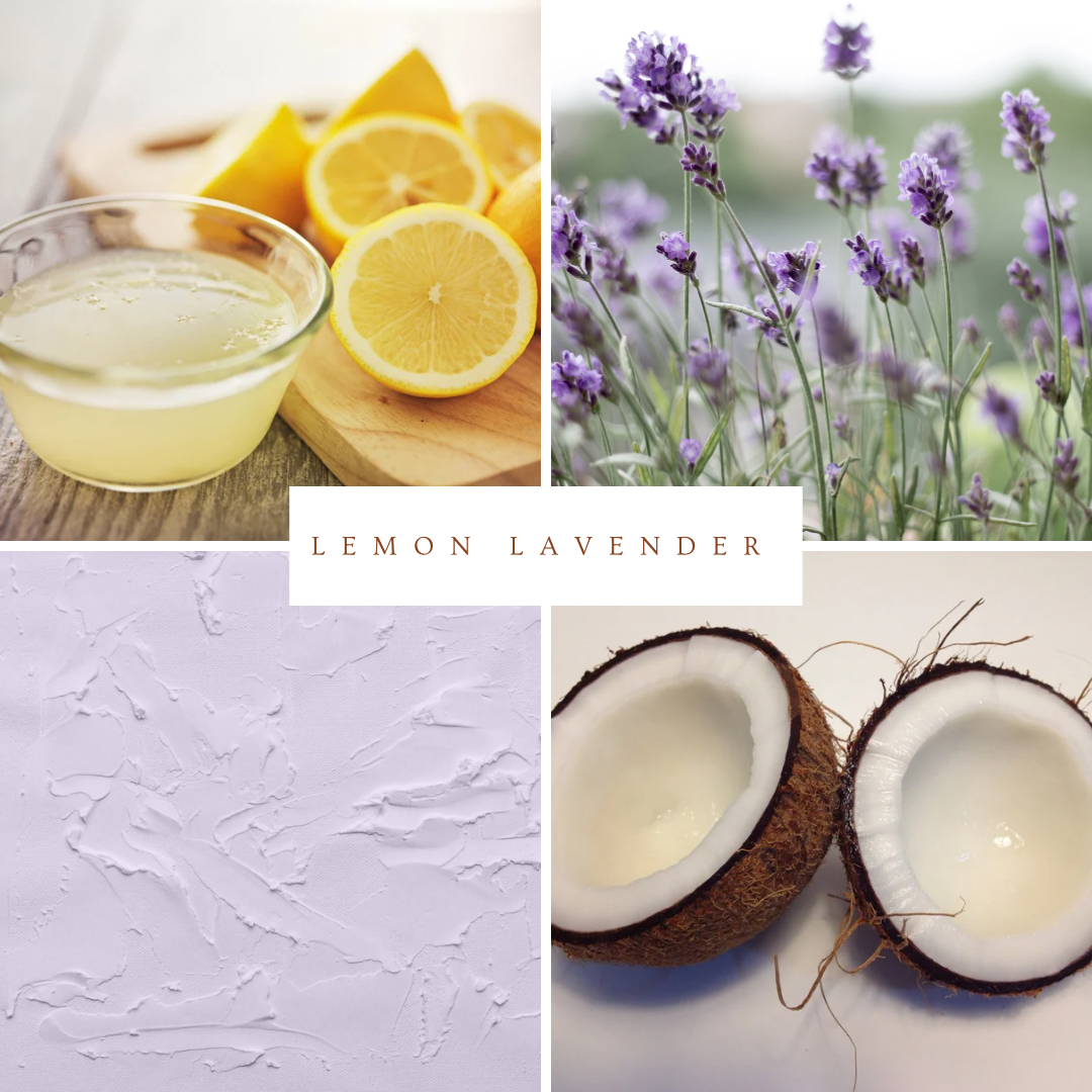 Lemon Lavender Soap - Handmade with Nourishing Olive Oil & Brazilian Purple Clay