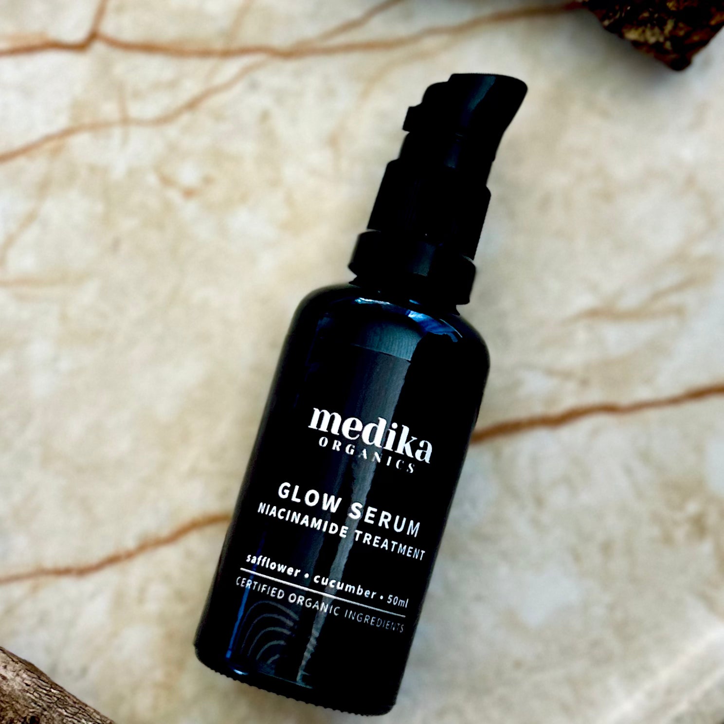 Medika Organics Australian Skincare Glow Serum Niacinamide Treatment