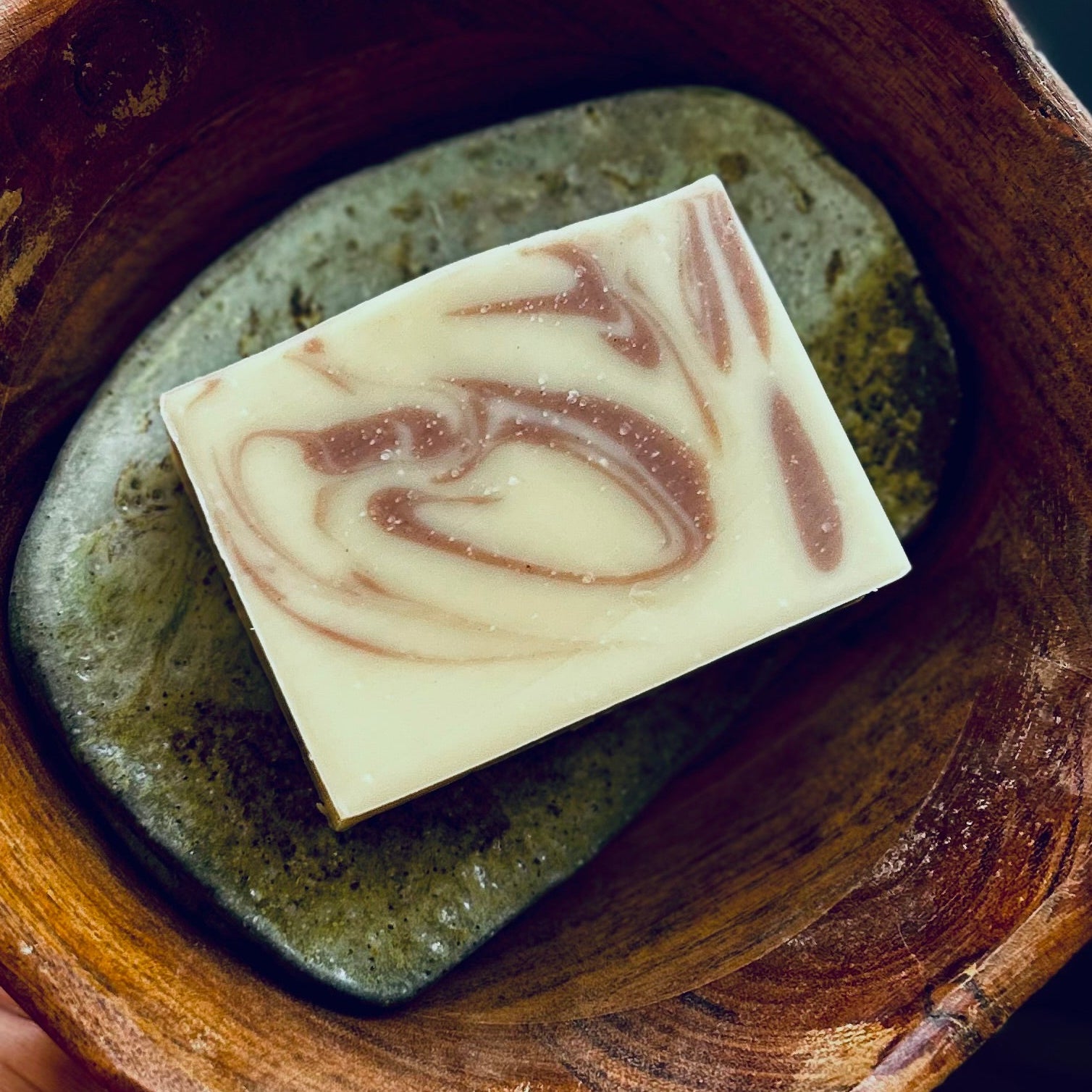 Sage & Marjoram - Ochre & Olive Oil Soap
