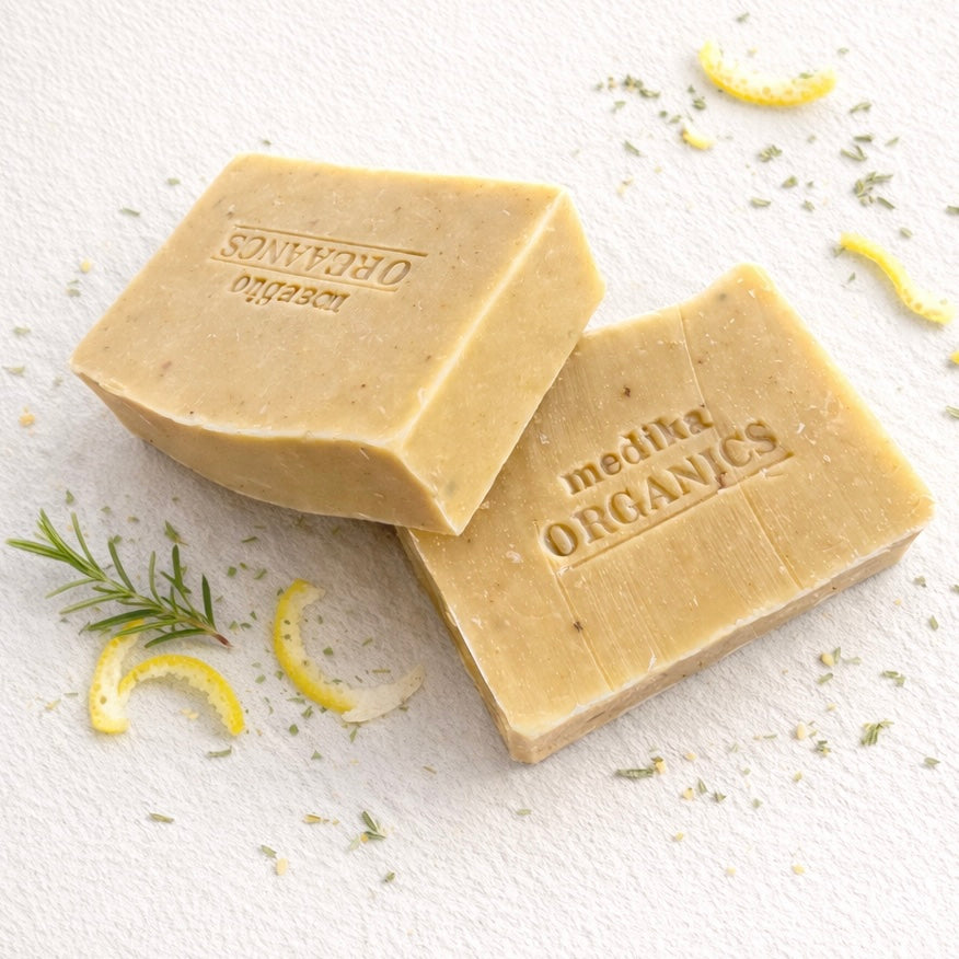 Rosemary Lemon & Clay - Olive Oil Soap 130g