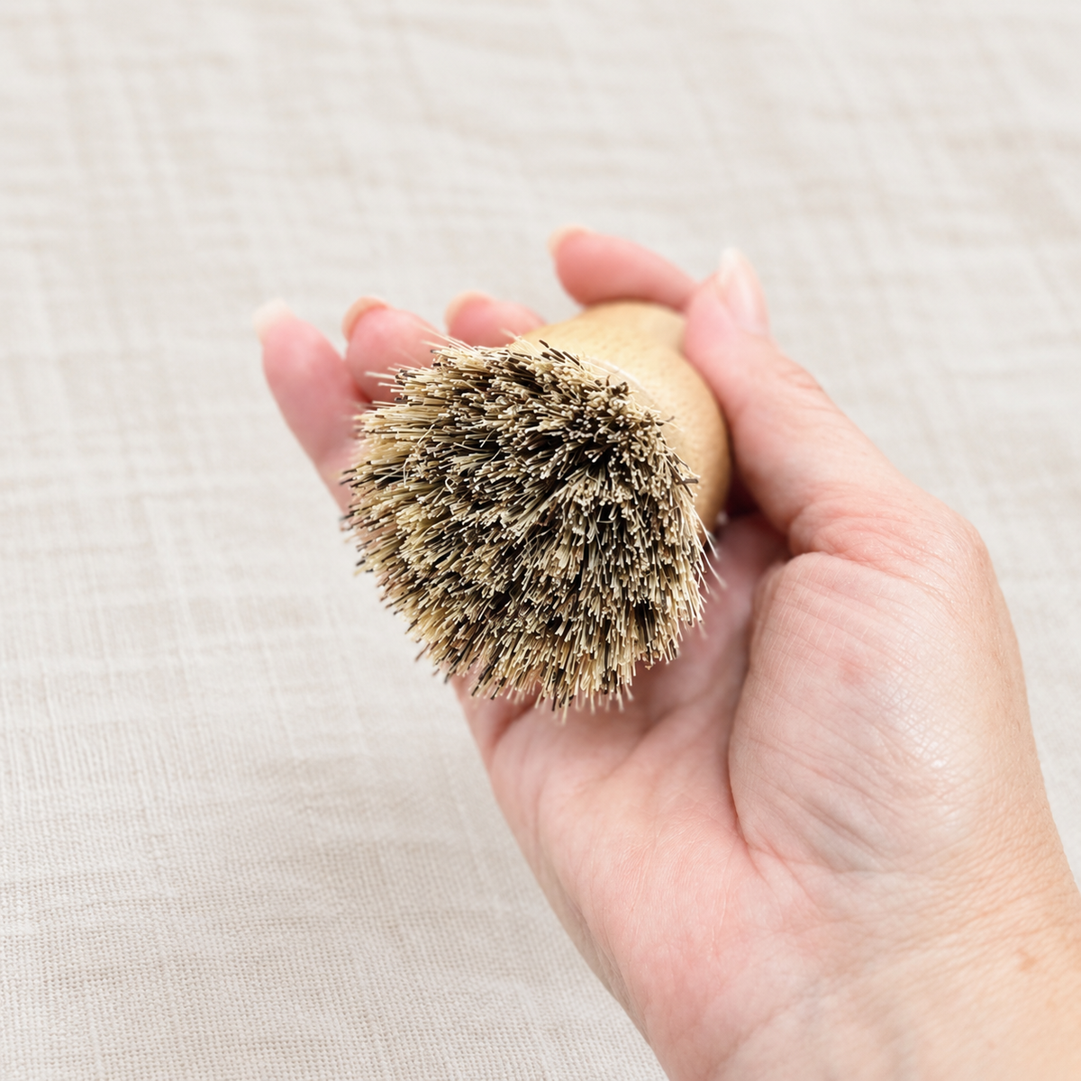 Natural Bamboo Dish Brush | Strong Coconut Fibre | Eco-Friendly & Plastic-Free