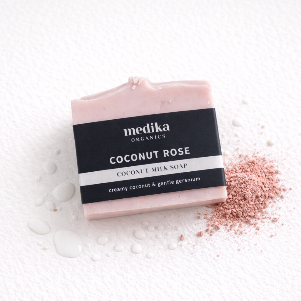 Coconut Rose - Coconut Milk Soap 130g