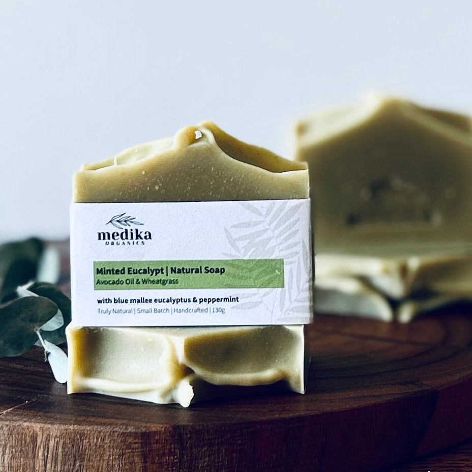 Minted Eucalypt | Natural Soap | Avocado Oil & Wheatgrass