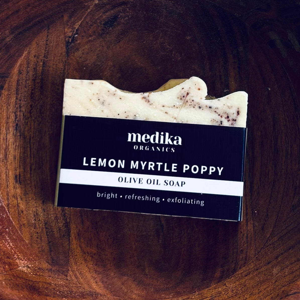 Lemon Myrtle Poppy - Olive Oil Soap 130g
