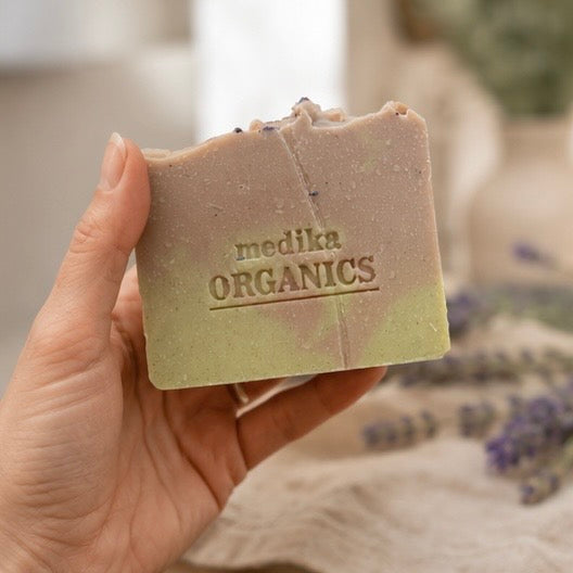Natural Botanical Soap Lavender & Rosemary Essential Oils