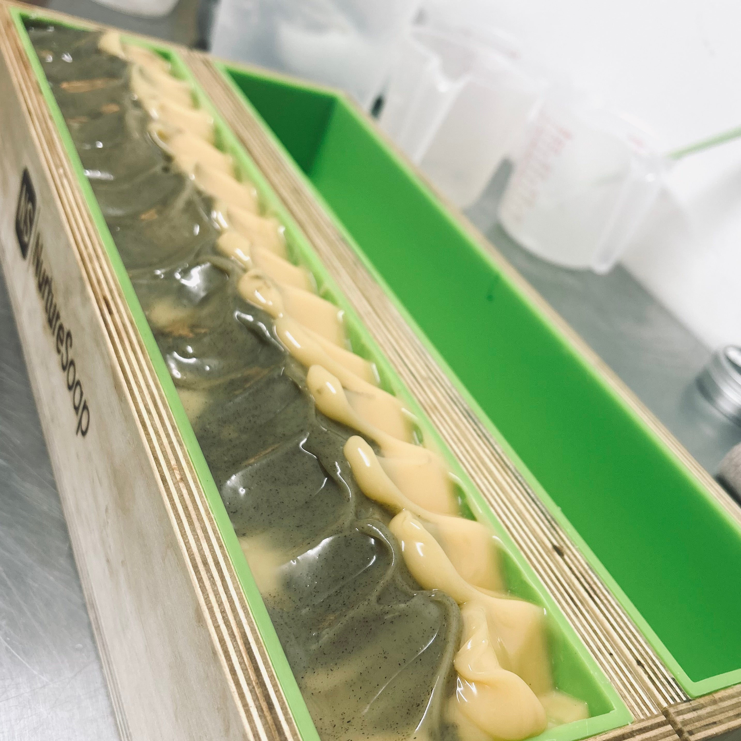 Lemongrass Scrub Natural Soap Bar | Exfoliating Olive Oil Soap with Ground Walnut Shell