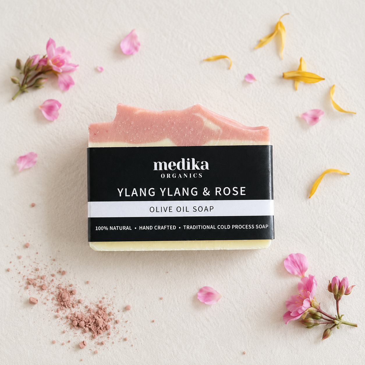 Ylang Ylang & Rose Soap | Olive Oil Soap Bar