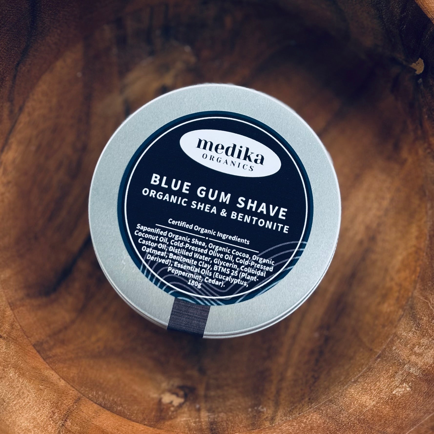 Blue Gum Shave - Organic Shea & Bentonite