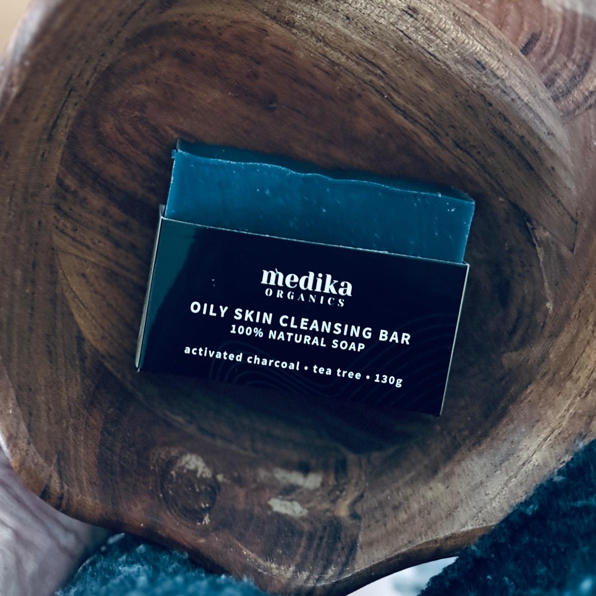 Oily Skin Cleansing Bar - Charcoal Soap 130g