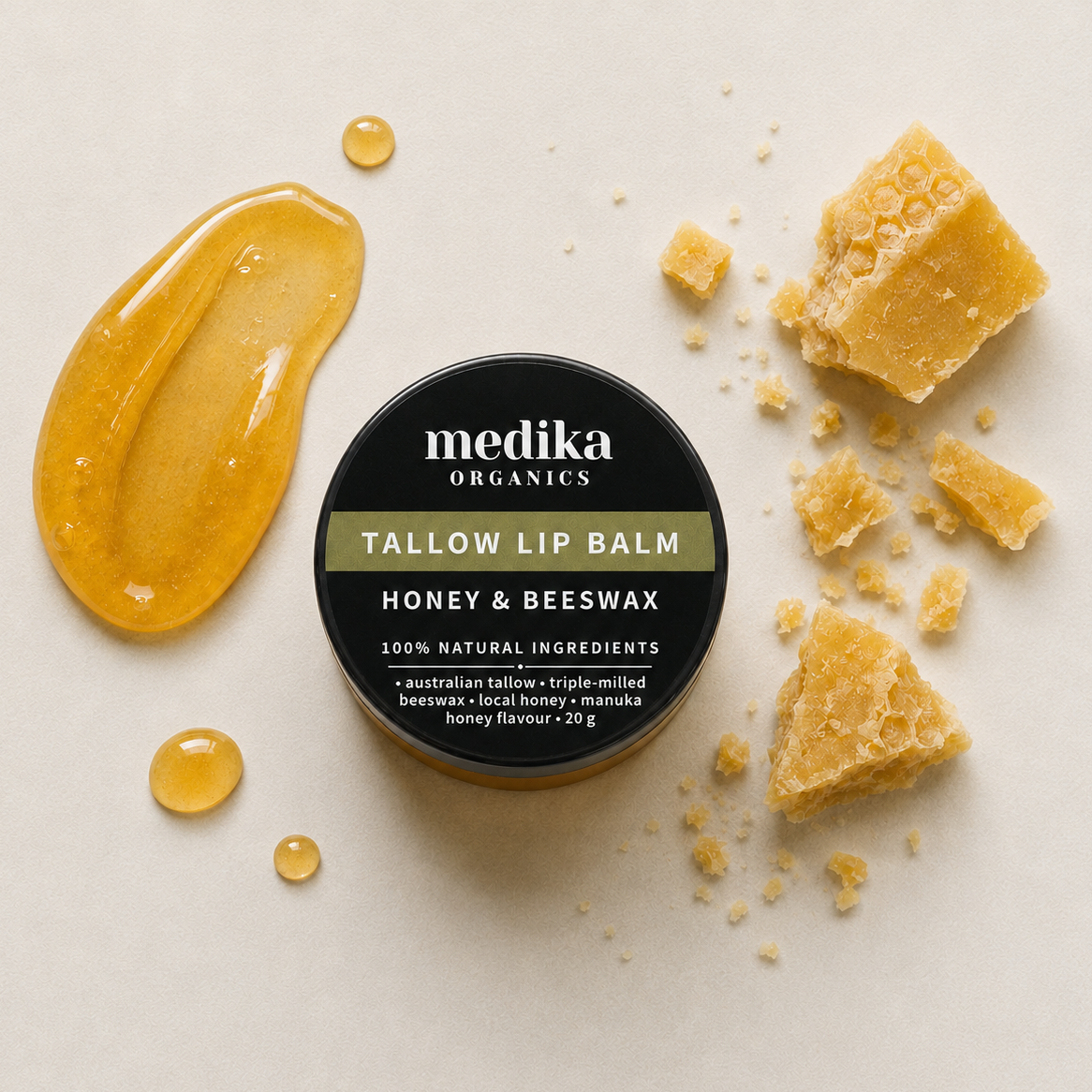 Lip Balm - Honey & Beeswax