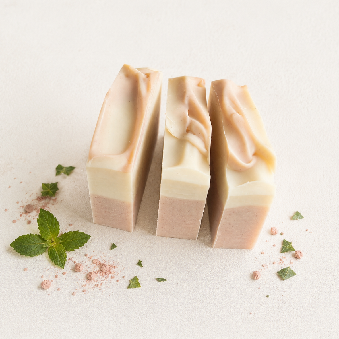 Pink Clay Patchouli Soap Bar | Natural Earthy Soap