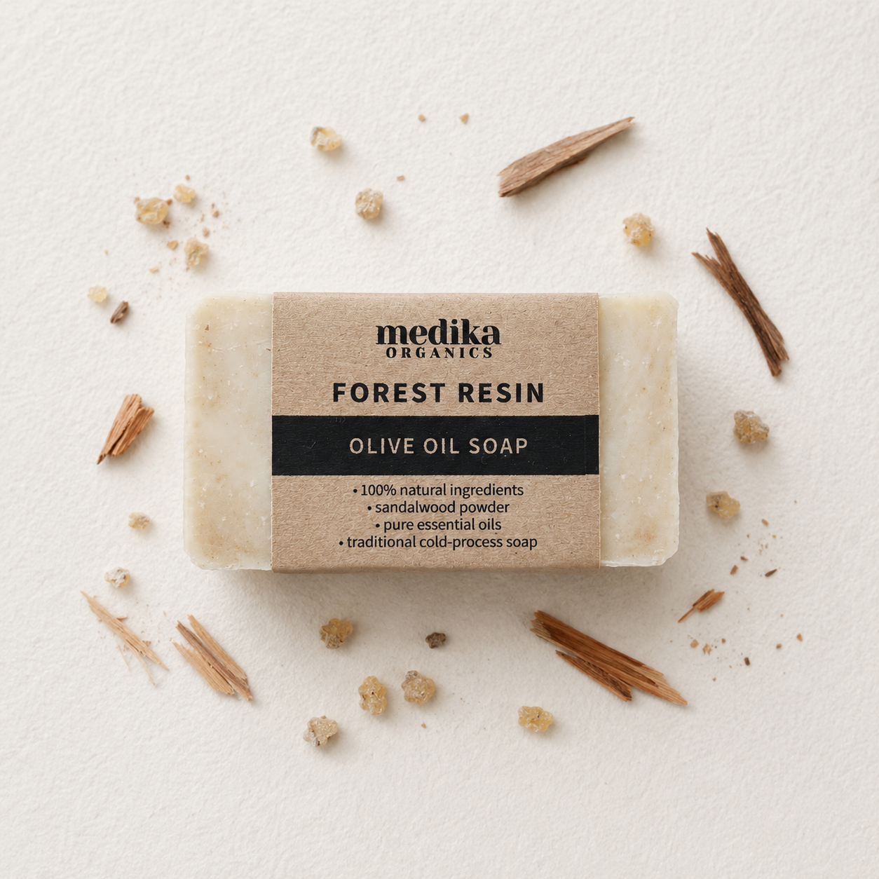 Forest Resin Soap - Olive Oil Bar 130g - WINTER RELEASE❄️