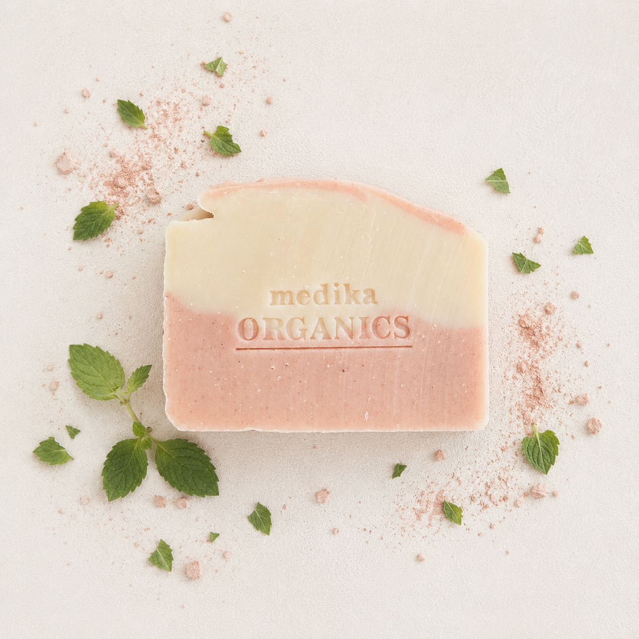 Pink Clay Patchouli Soap Bar | Natural Earthy Soap