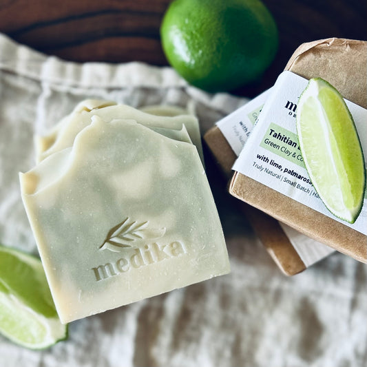 Tahitian Lime | Natural Soap | Green Clay & Coconut Milk