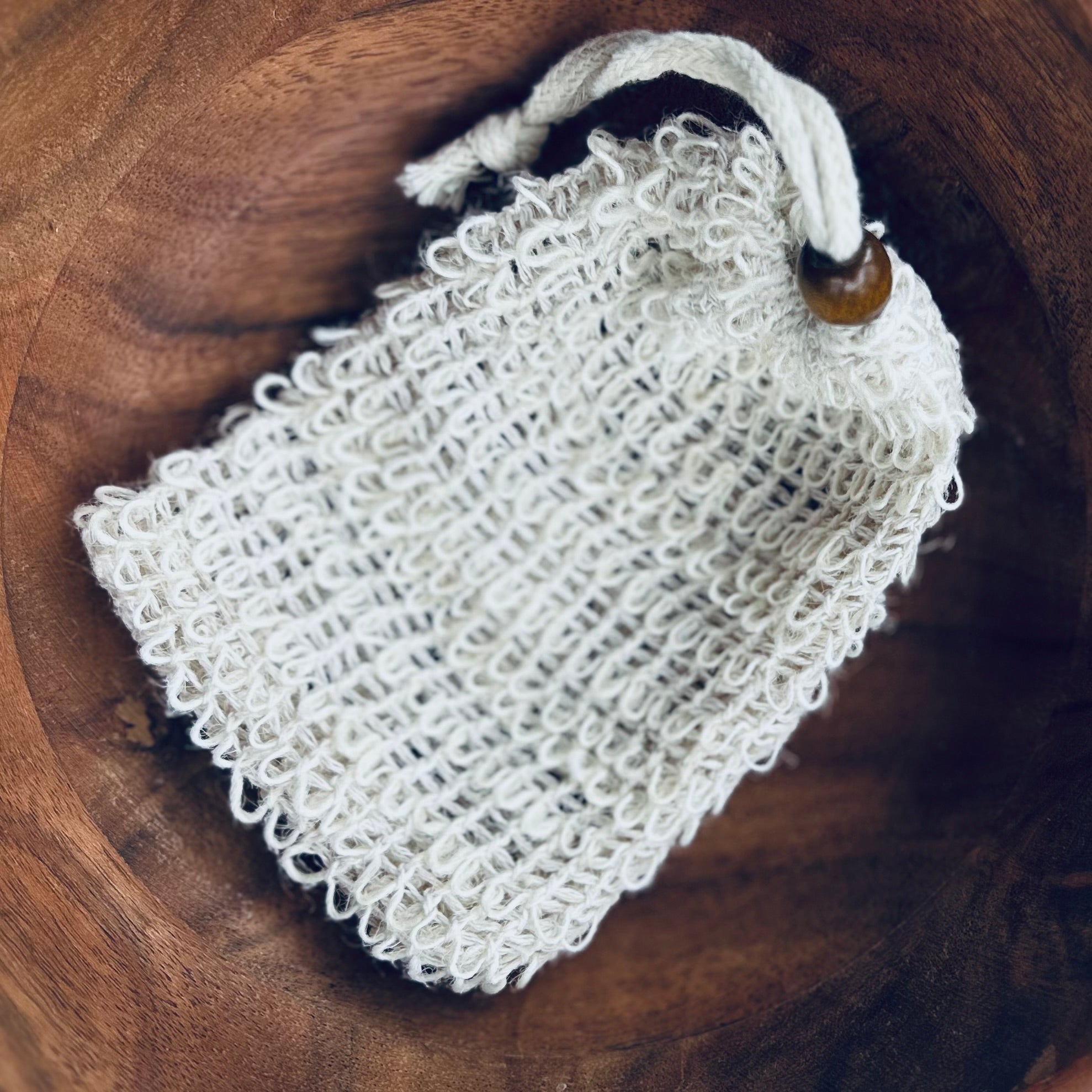 Sisal Soap Saver Pouch