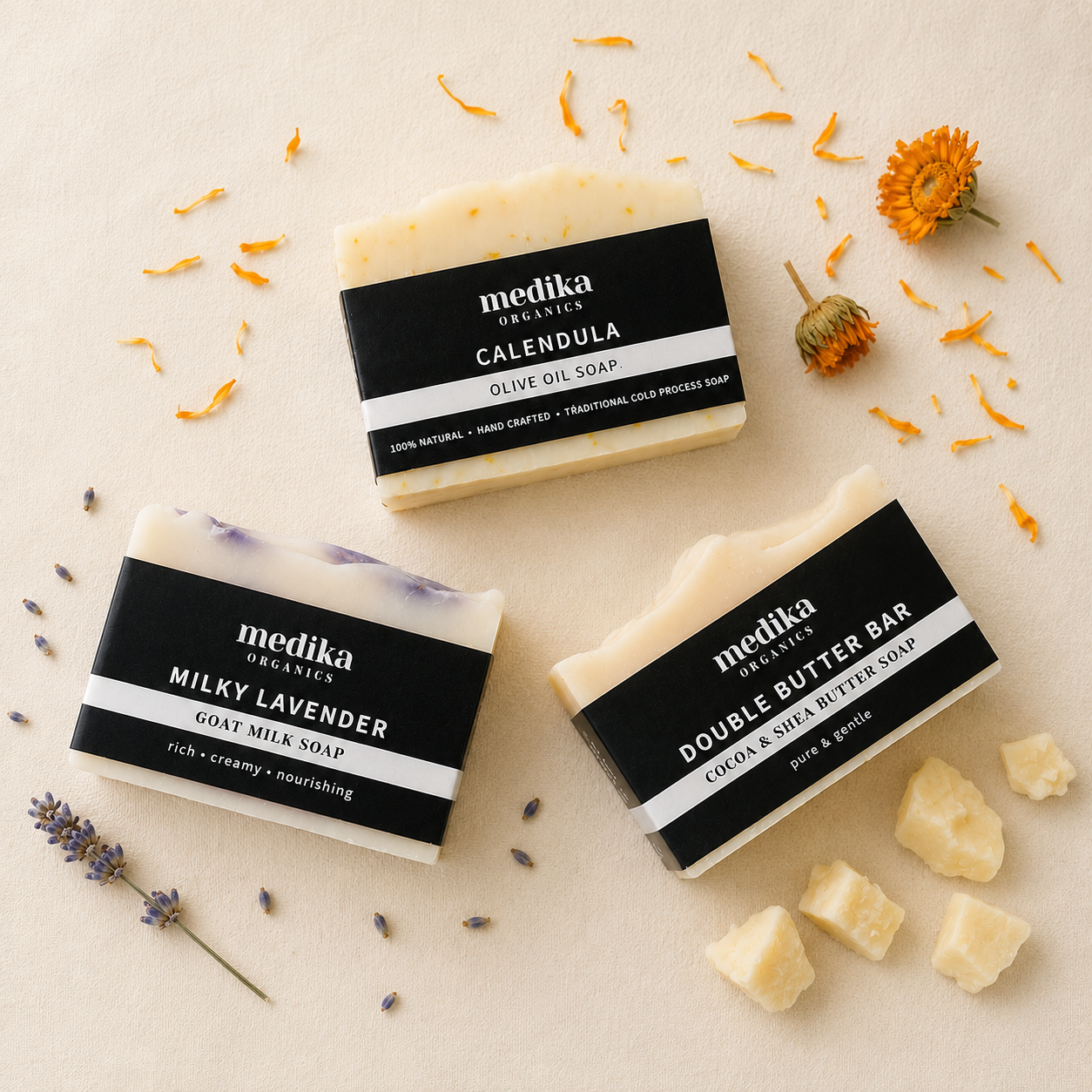 Gentle Soap Trio