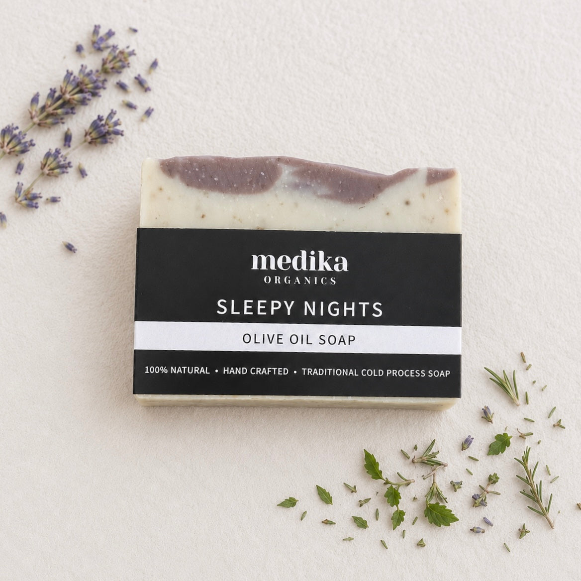 Sleepy Nights Soap - Olive Oil Bar 130g