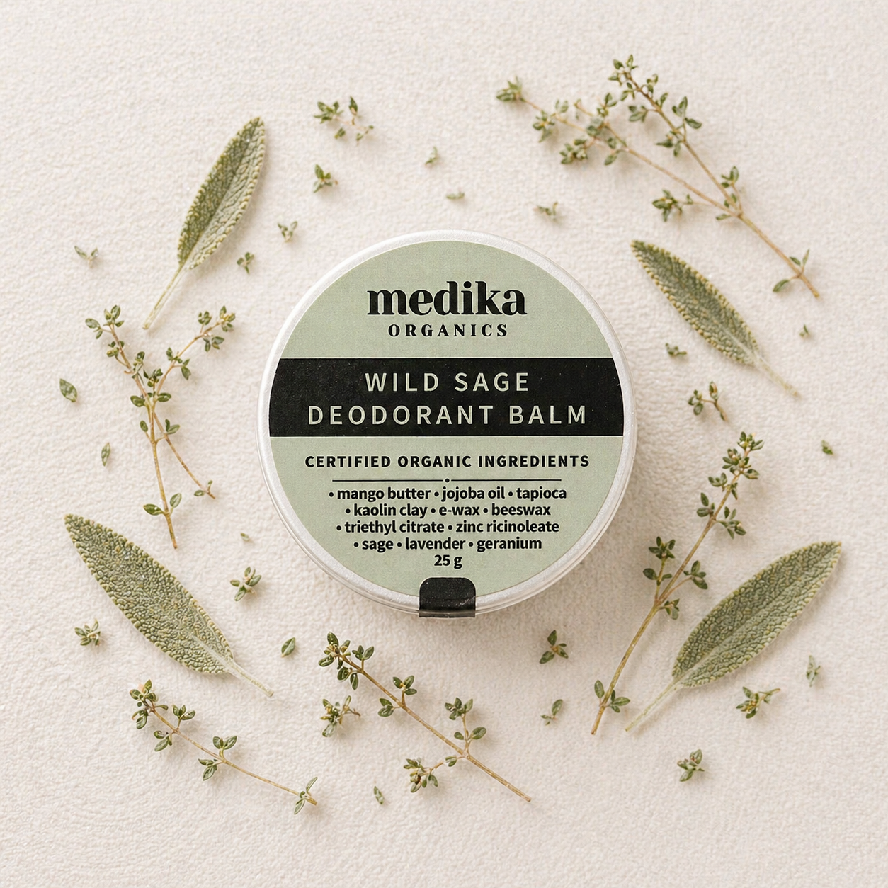 Wild Sage Deodorant Balm