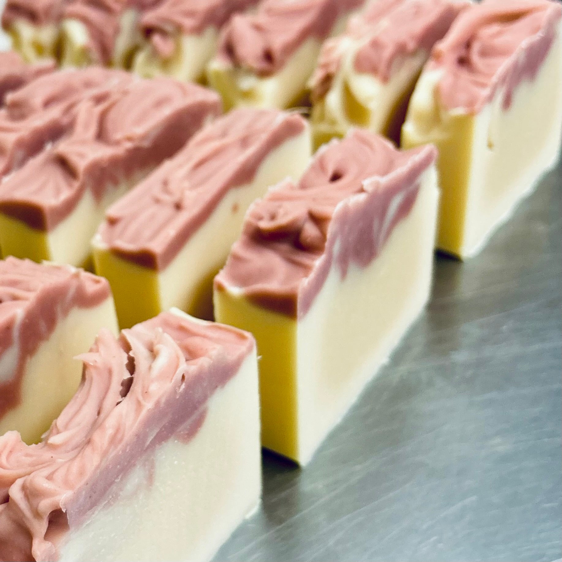 Romantic Floral Soap - Olive Oil Bar 130g