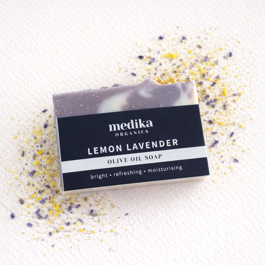 Lemon Lavender Soap - Olive Oil Bar 130g