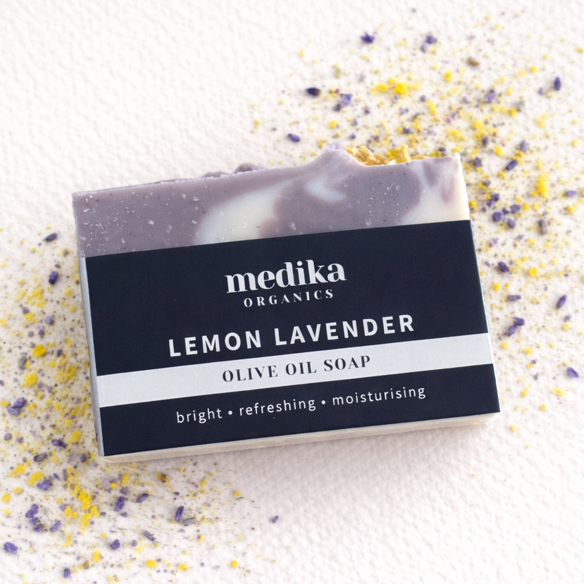 Lemon Lavender Soap - Olive Oil Bar 130g