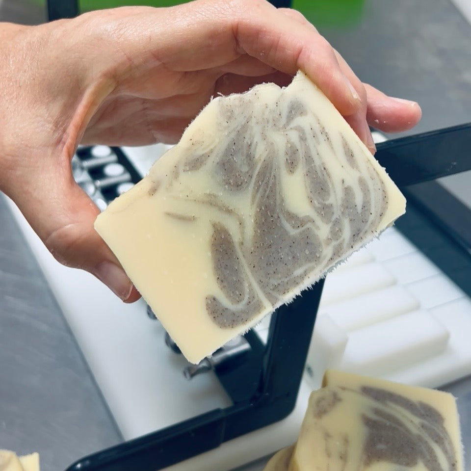 Lemongrass Scrub Soap - Olive Oil Bar 130g