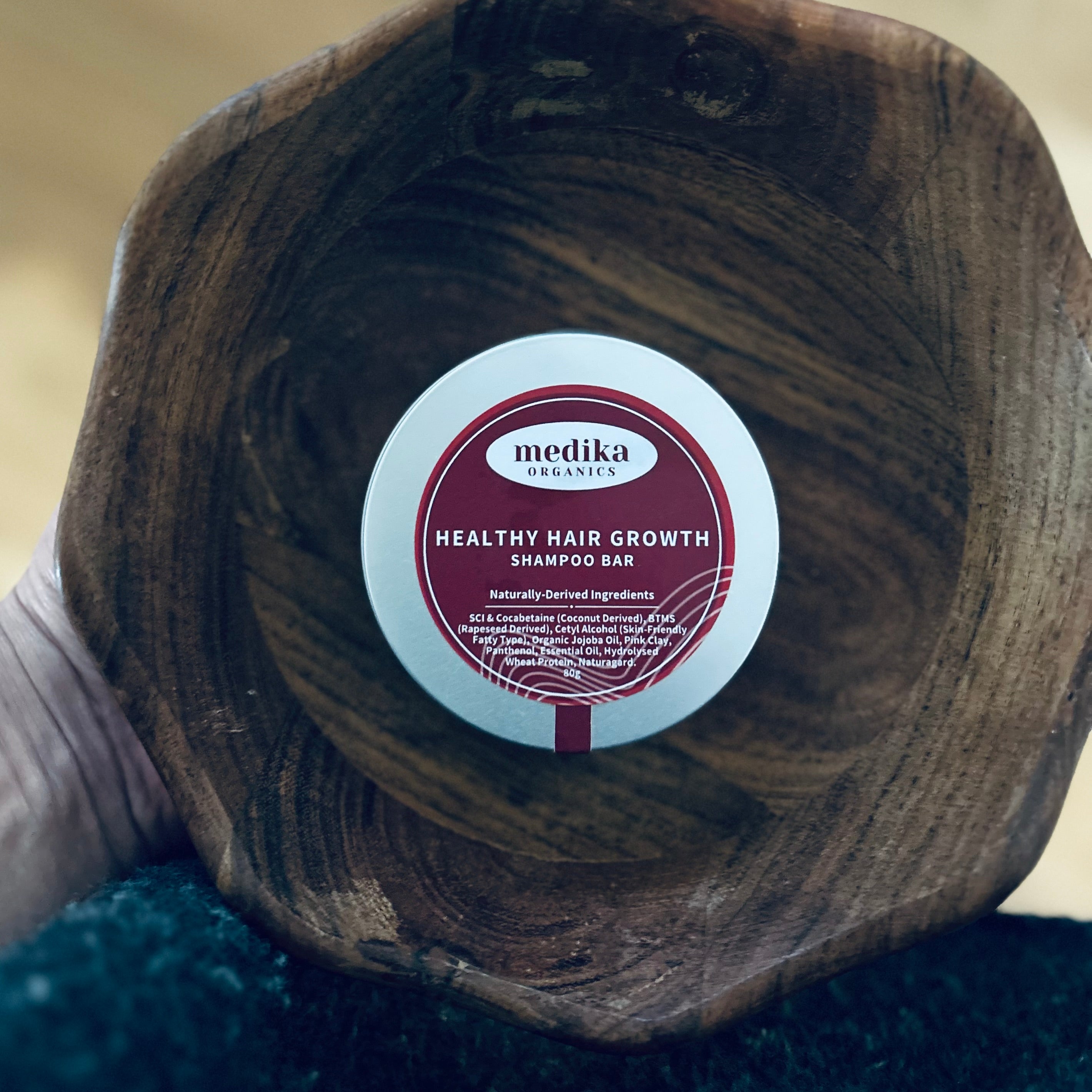 Healthy Hair Growth Shampoo Bar 80g