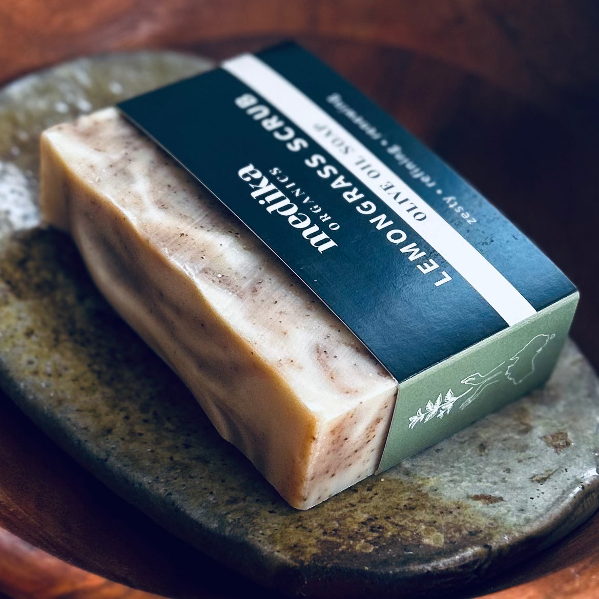 Lemongrass Scrub - Olive Oil Soap 130g