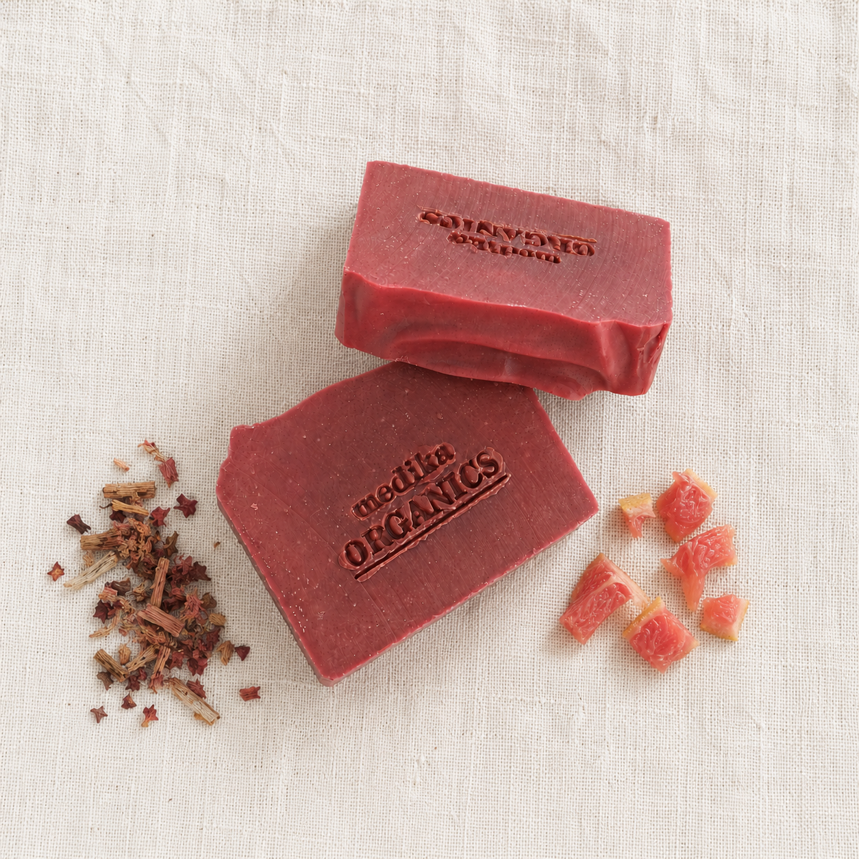 Rhubarb & Pink Grapefruit Soap 130g