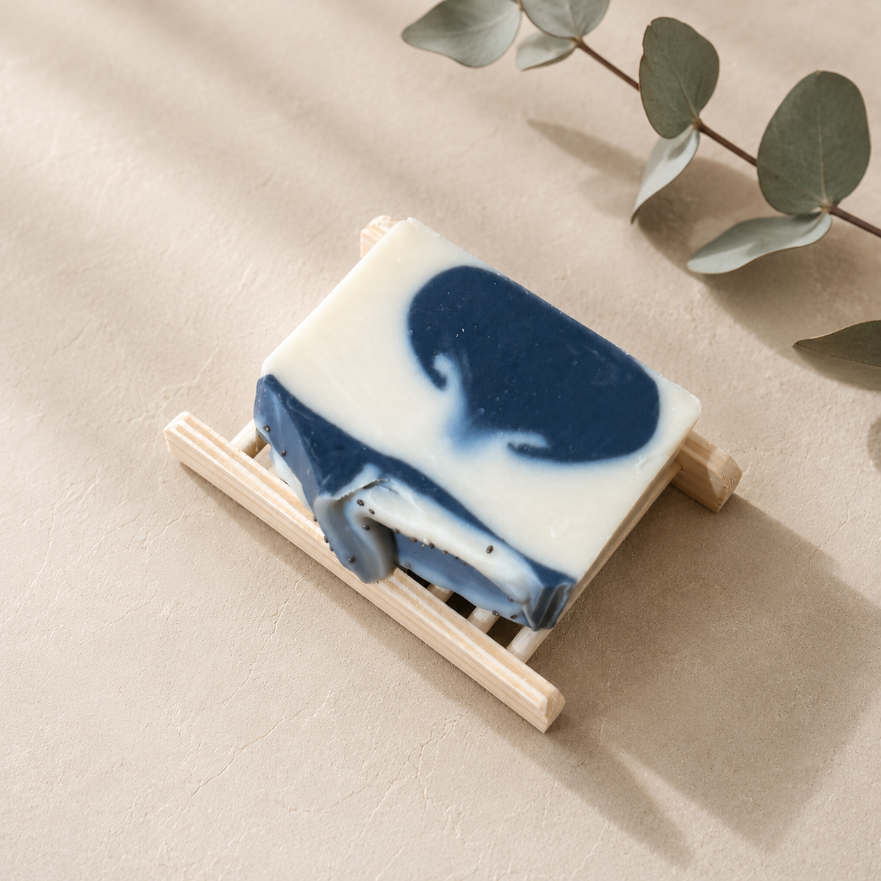 Natural Bamboo Soap Tray for Handmade Soap