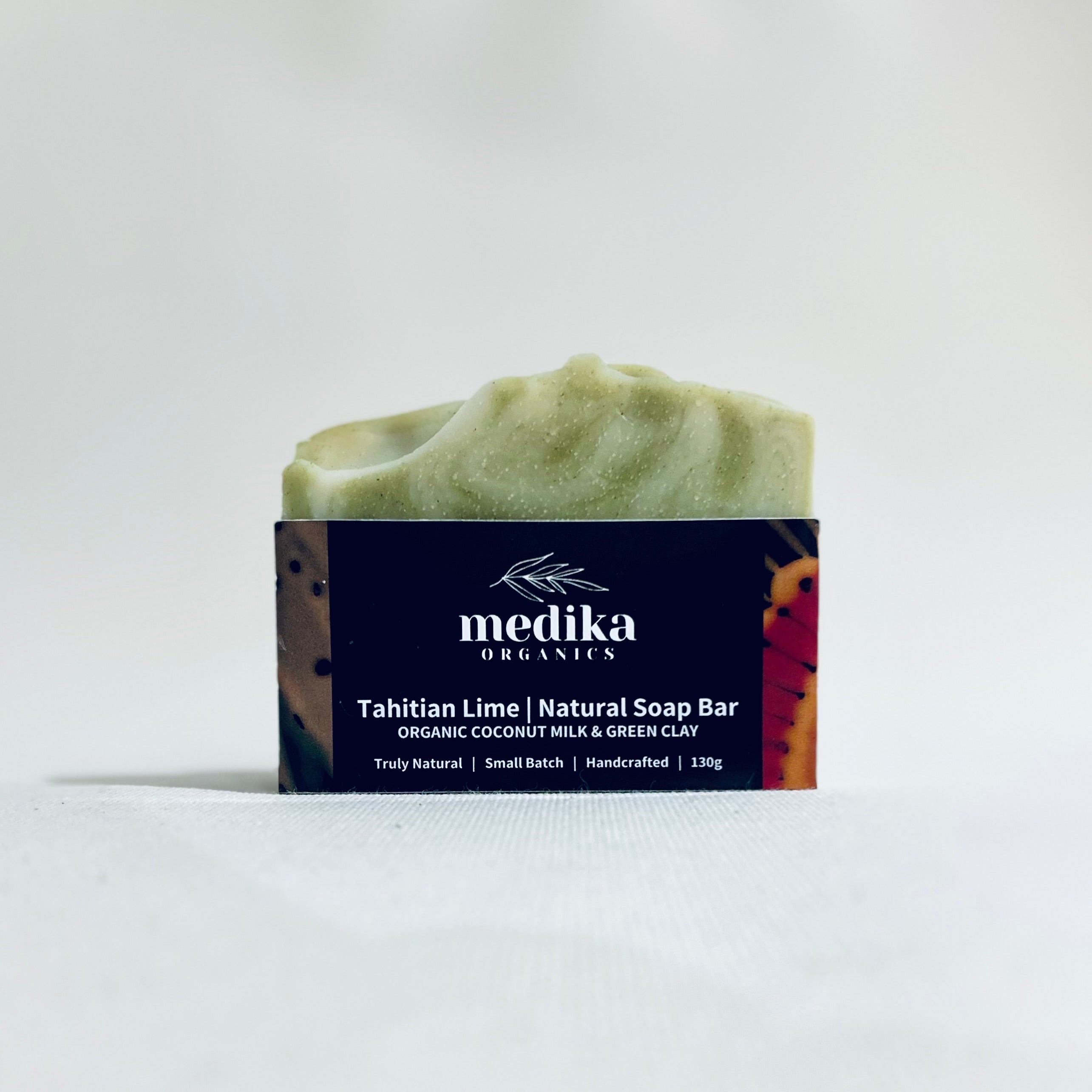 Tahitian Lime Bar • 100% Natural Handmade Soap (130g)