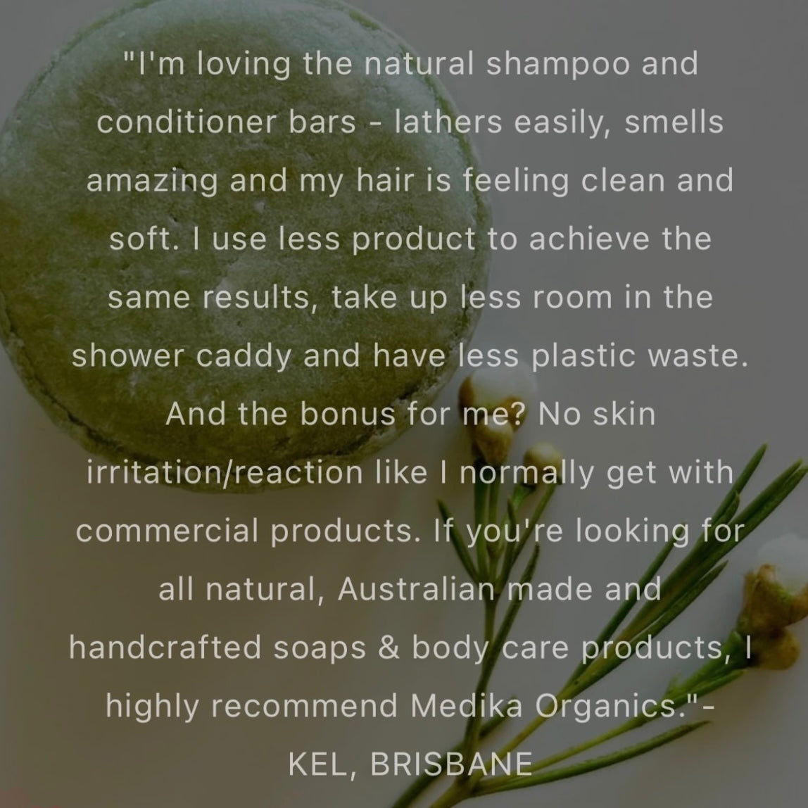 Rosemary Hair Shampoo Bar | Herbal Vitality 80g