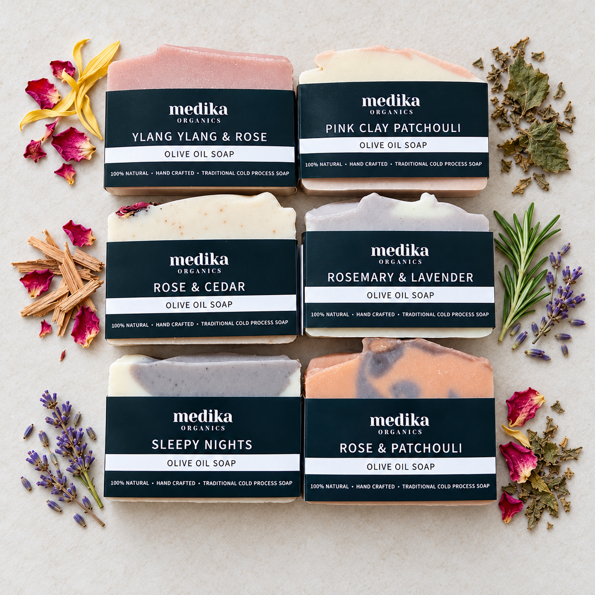 Botanical Bouquet Collection | Natural Soap Gift