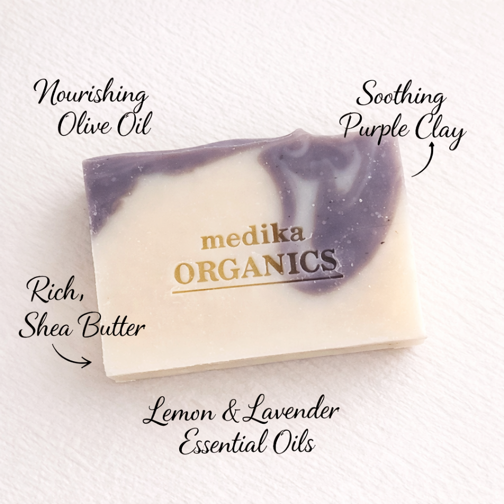Lemon Lavender Olive Oil Soap 130g