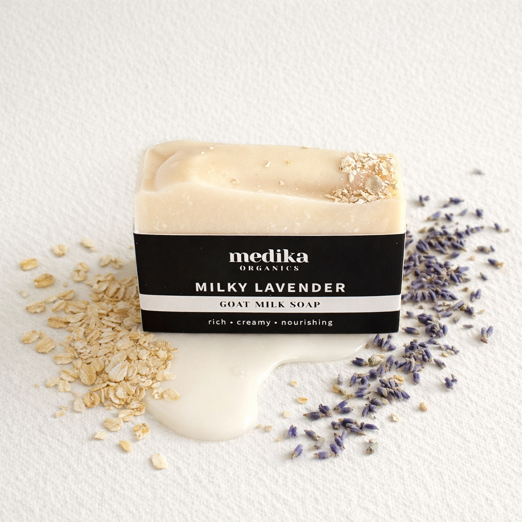 Milky Lavender Soap - Goat Milk Bar 130g