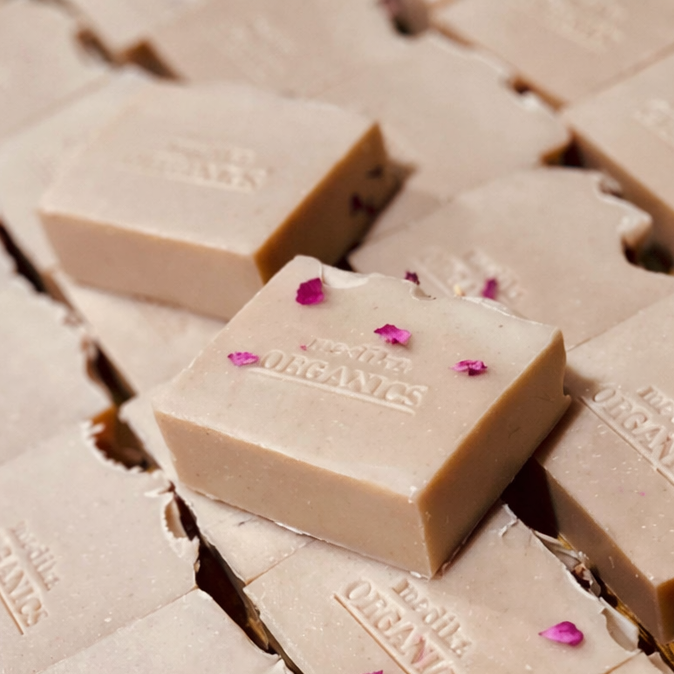 Natural rose soap Australia 