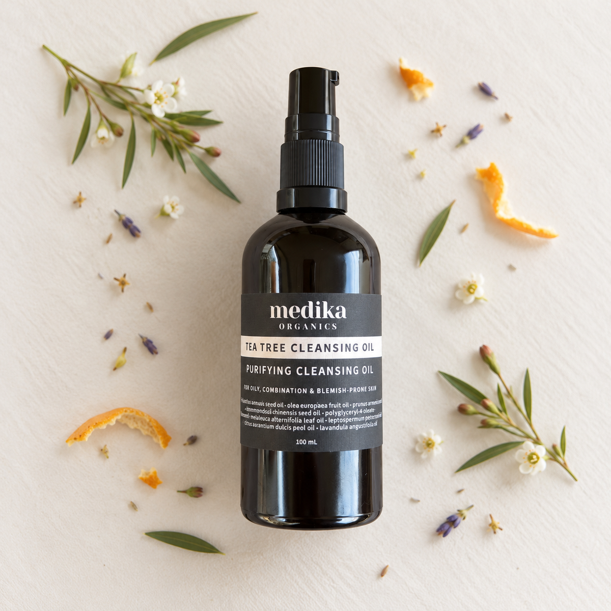 Tea tree oil cleanser by Medika Organics