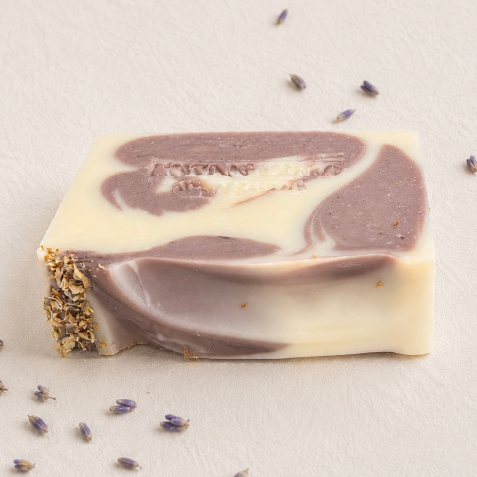 Handmade lavender soap
