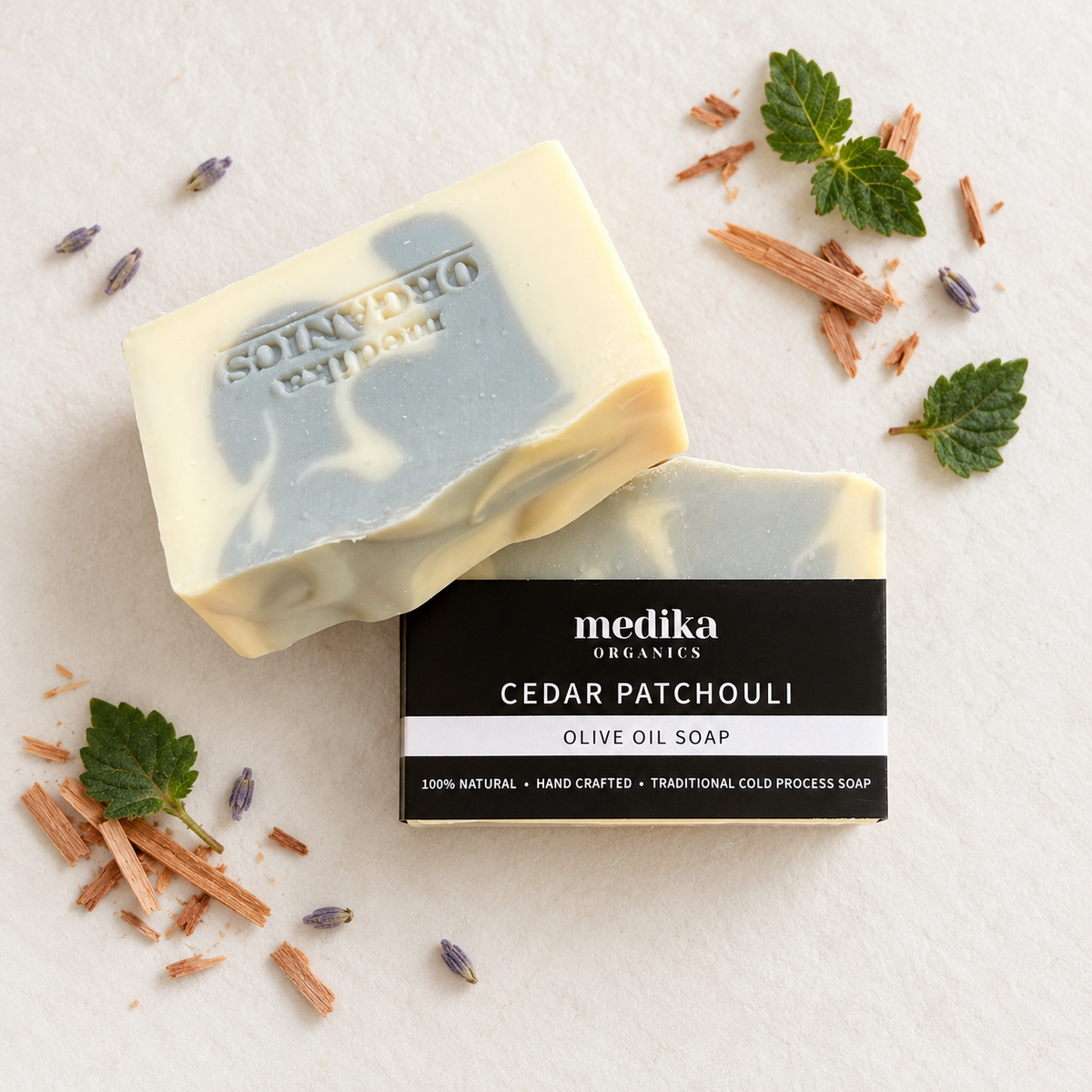 Manly soap by Medika Organics, mare in Australia 