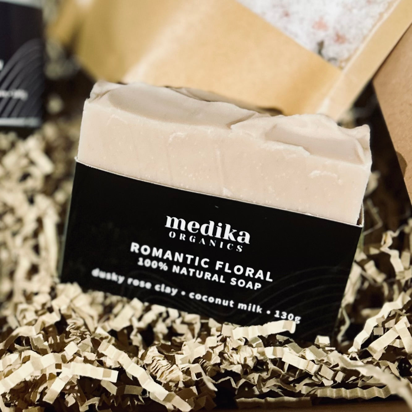 Medika Organics Natural Australian Organic Romantic Floral Soap