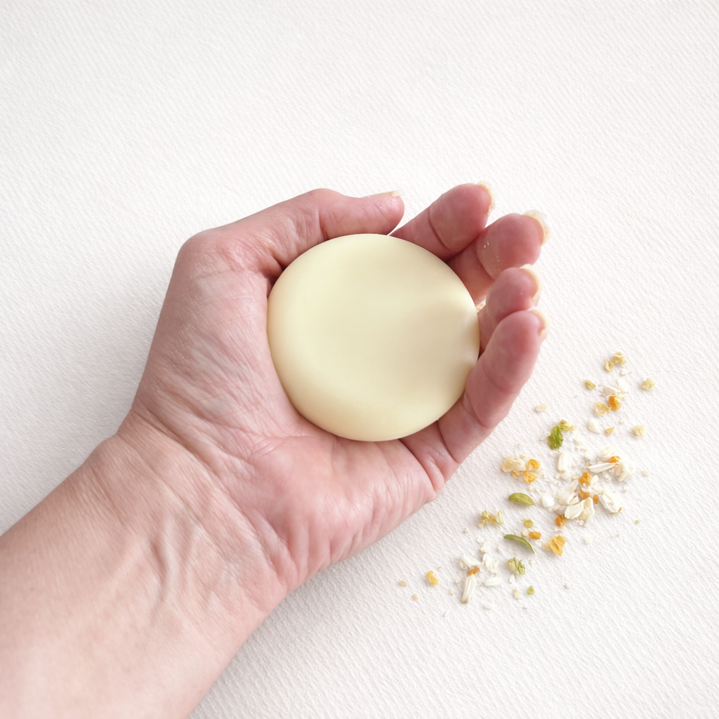 Solid conditioner bar by Medika Organics 