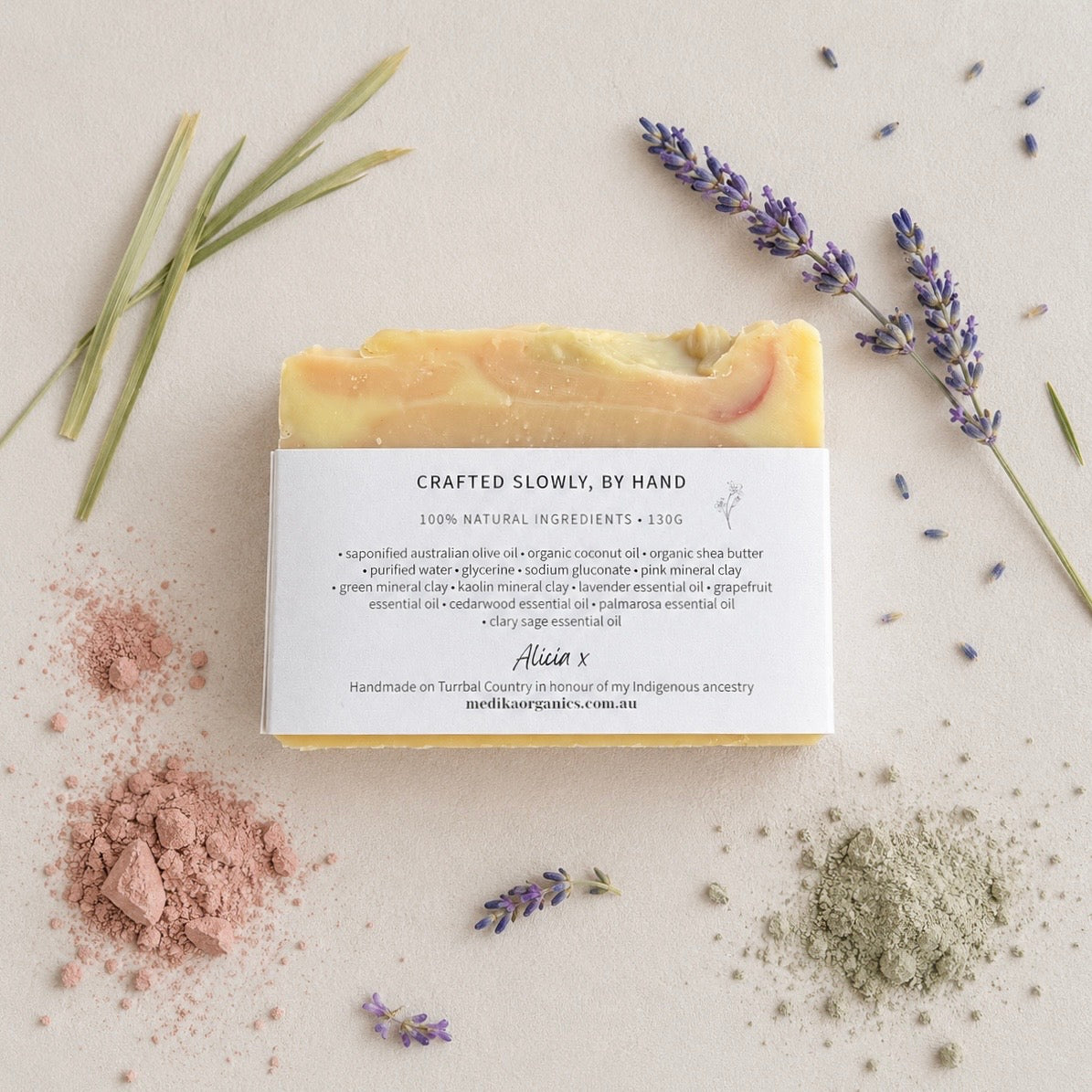 Spring Meadow Natural Handmade Soap - by Medika Organics